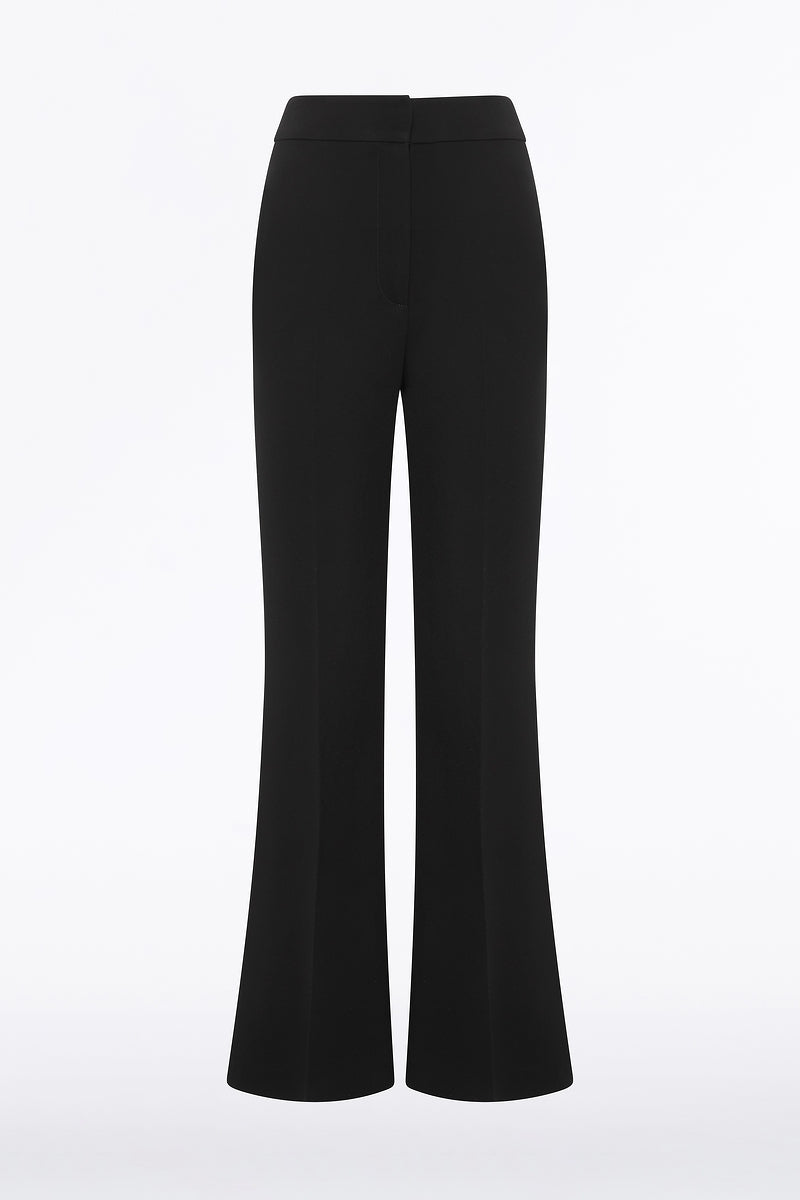 Carla Zampatti Crepe Palazzo Pant (Black)