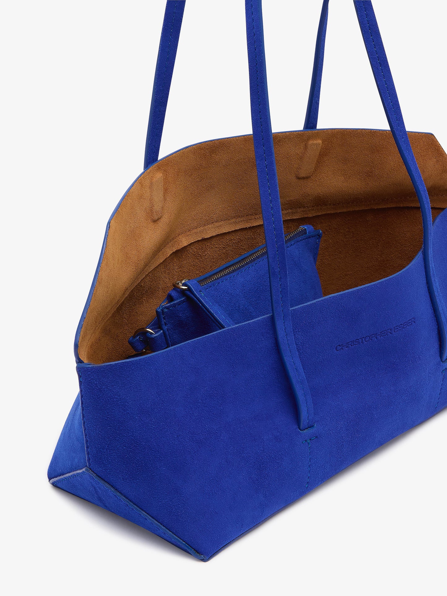 Embargo Gondola Suede Mini Tote (Blue)