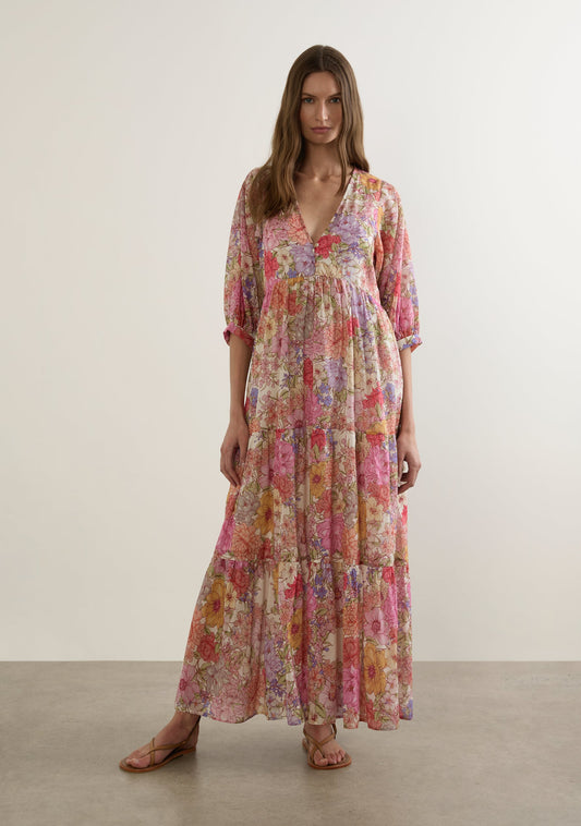 Image of Dresses. Productname: Auguste The Label Valley Maxi Dress in Pink colour by brand - Auguste The Label