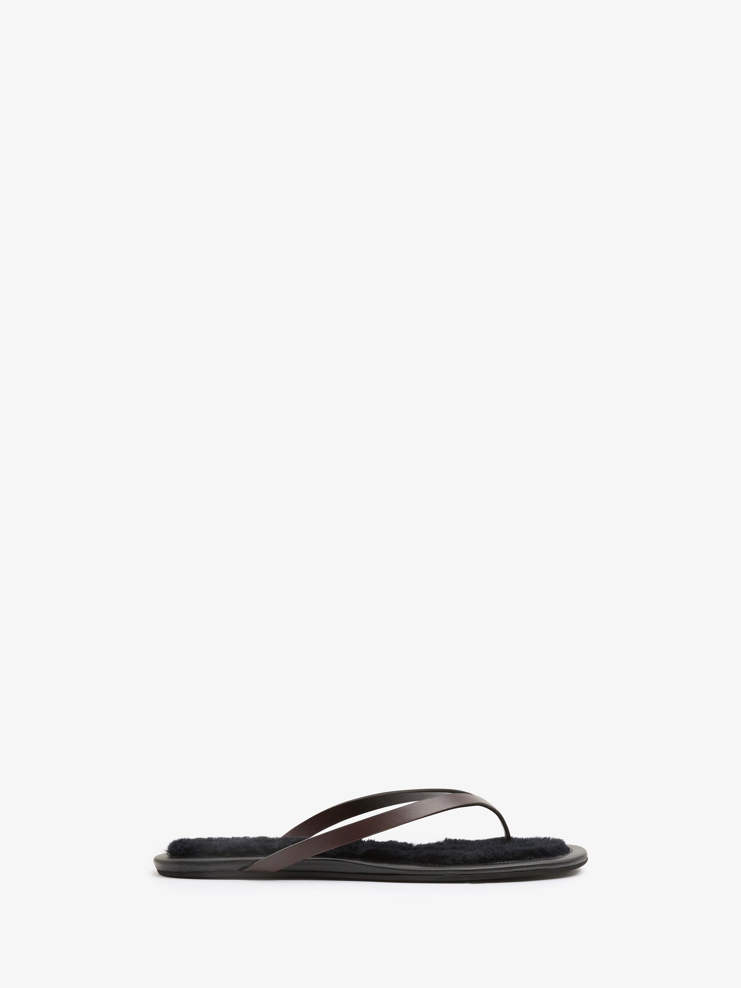 Image of Sandals. Productname: CHRISTOPHER ESBER Joan Flip Flop in Espresso colour by brand - CHRISTOPHER ESBER