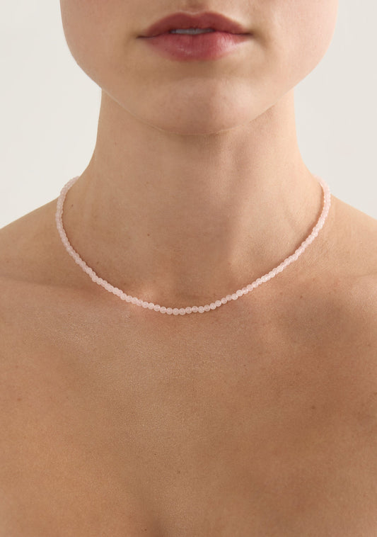 Image of Accessories. Productname: Auguste The Label Amulet Gemstone Necklace in Print colour by brand - Auguste The Label