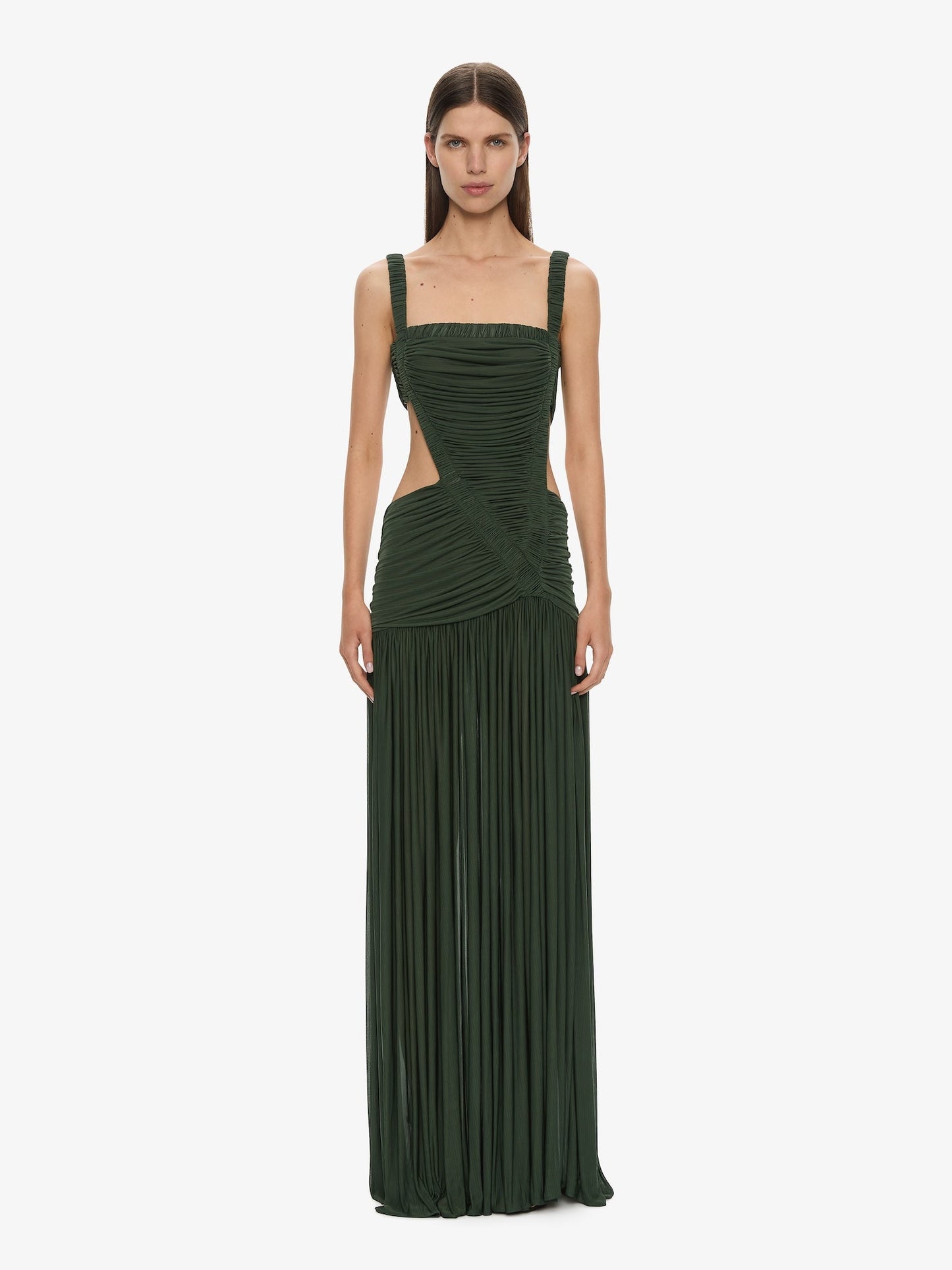 Image of Dresses. Productname: CHRISTOPHER ESBER Orion Separation Gown in Green colour by brand - CHRISTOPHER ESBER