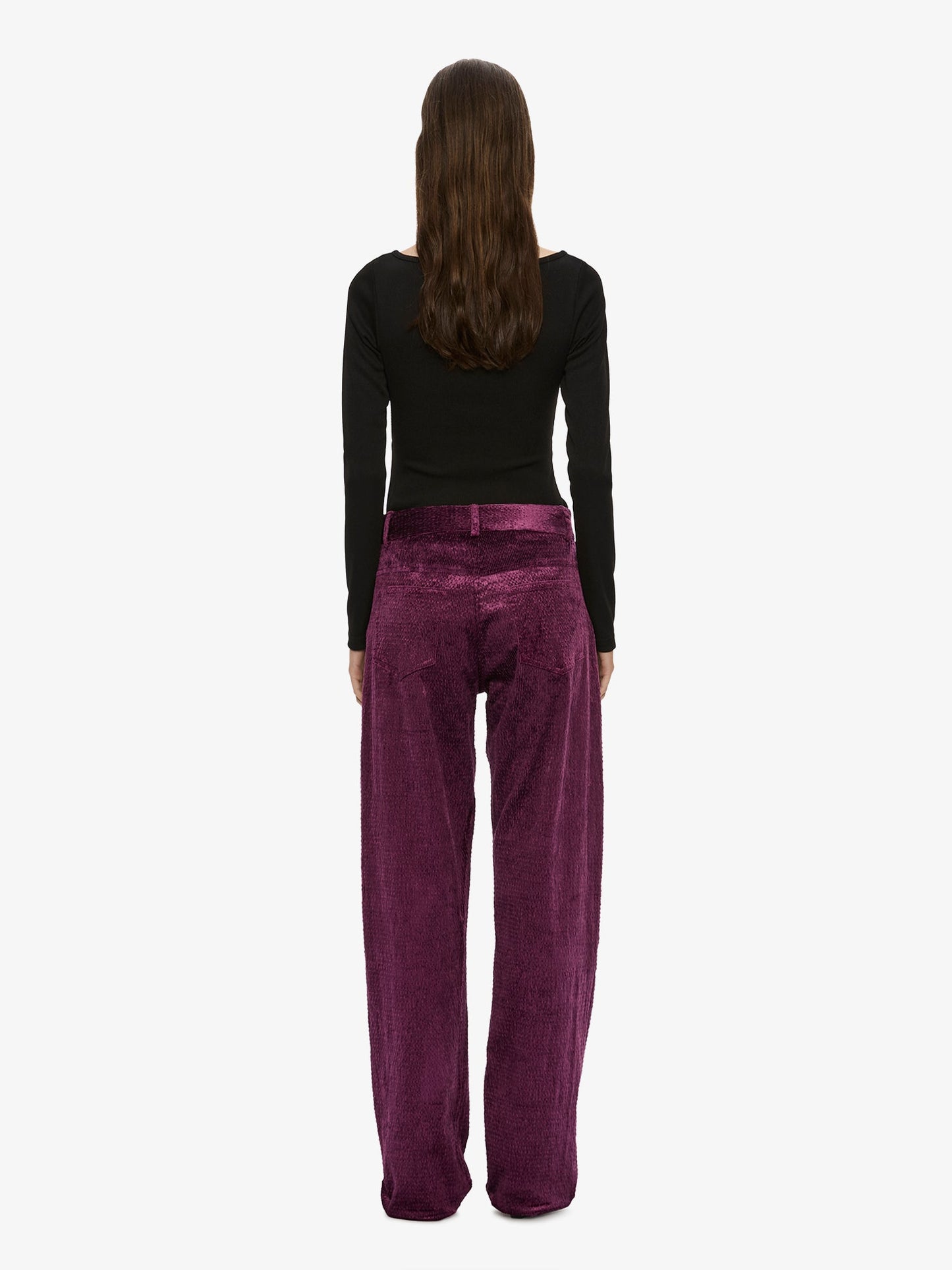 CHRISTOPHER ESBER Diverge Droplet Long Sleeve Top (Black)