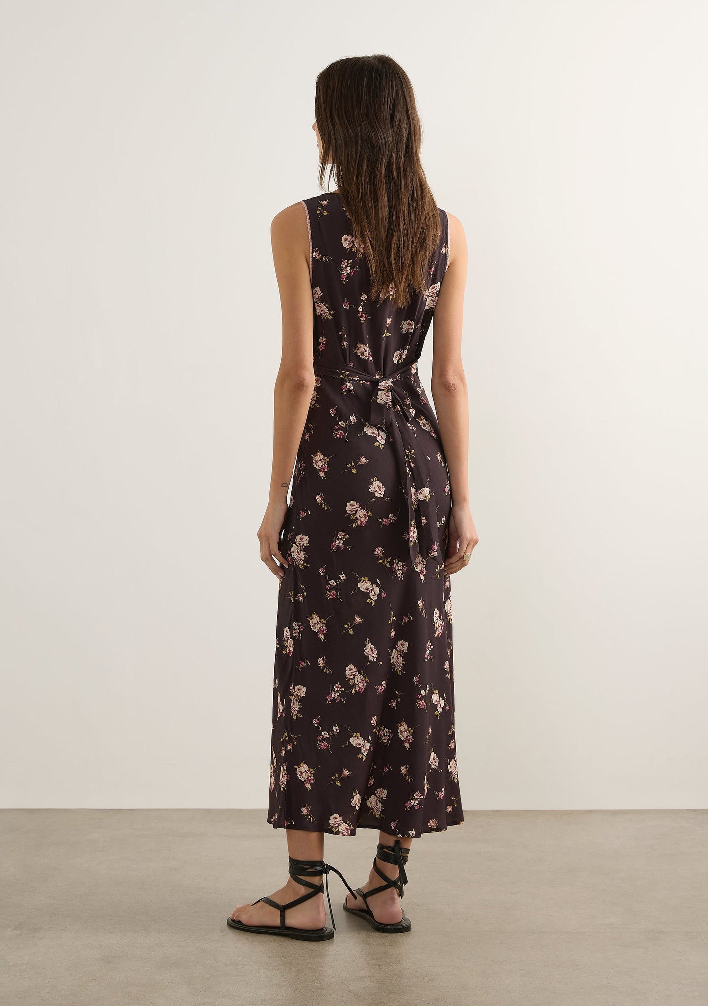 Auguste The Label Darcy Midi Dress (Black)