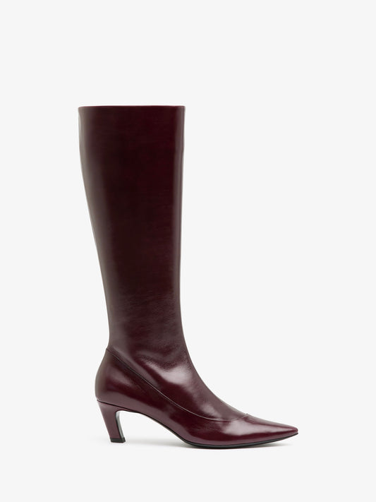 Image of Boots. Productname: CHRISTOPHER ESBER Miles Tumbled Boot in Maroon colour by brand - CHRISTOPHER ESBER