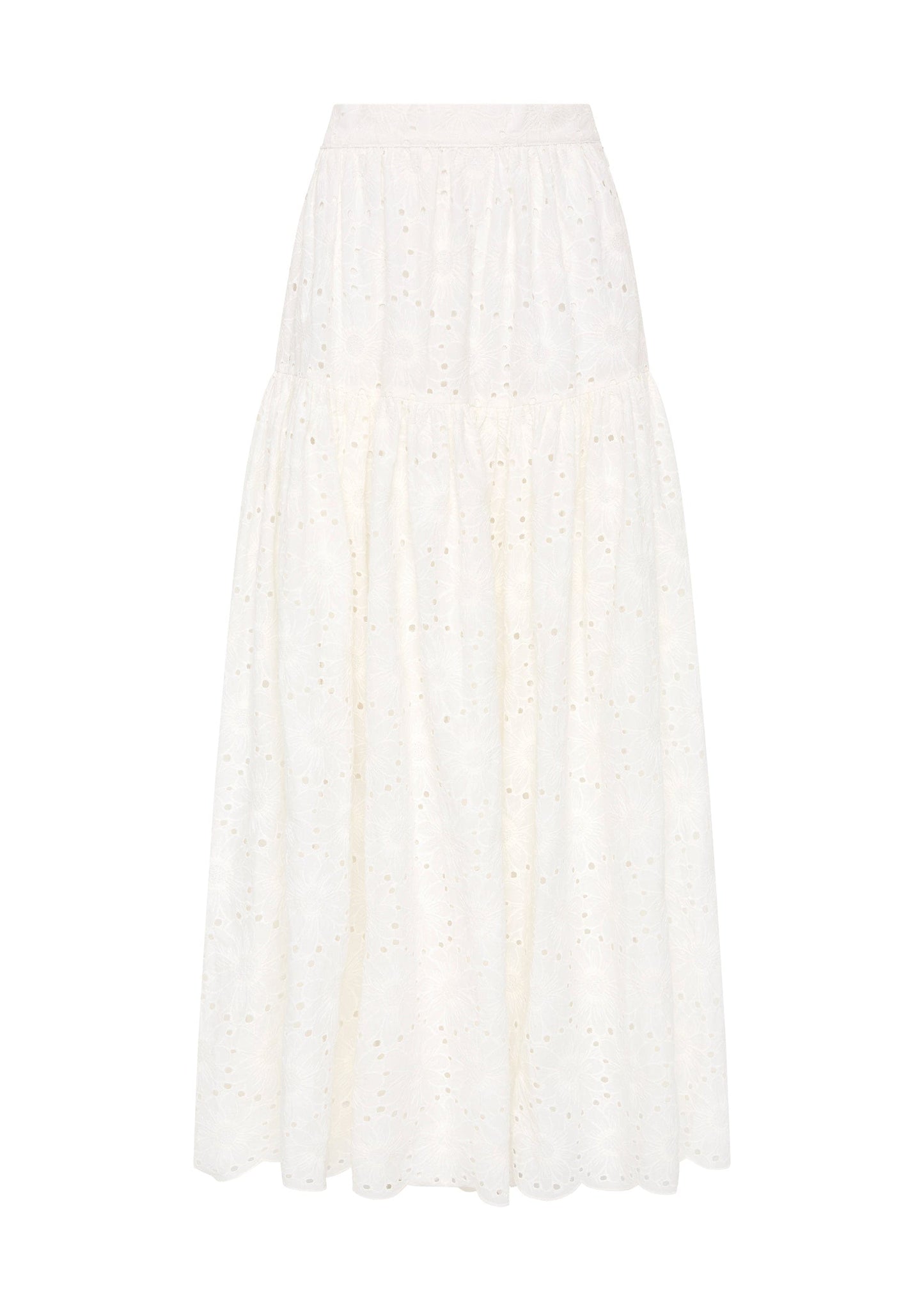 Auguste The Label Aaliyah Midi Skirt (White)