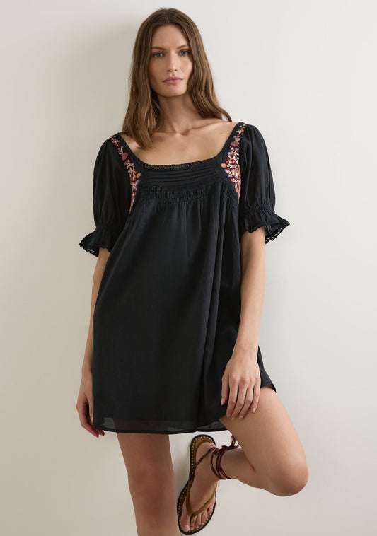 Auguste The Label Lana Mini Dress (Black)