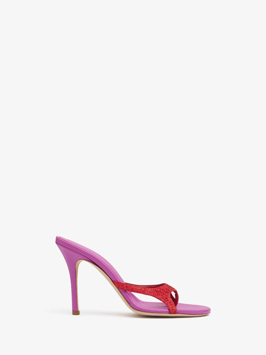 Image of Heels. Product name - Alocasia Heel in Red colour by brand - CHRISTOPHER ESBER