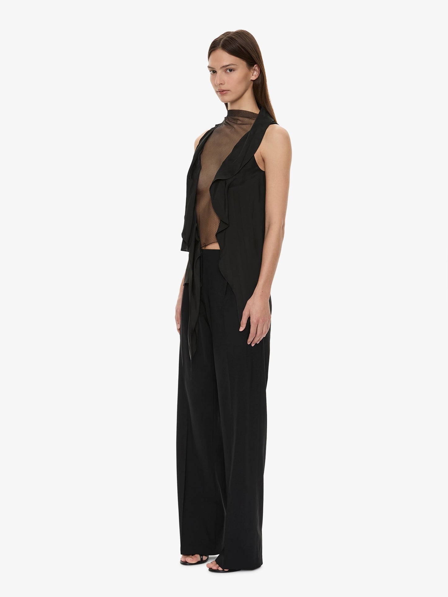 CHRISTOPHER ESBER Kacere Draped Top (Black)