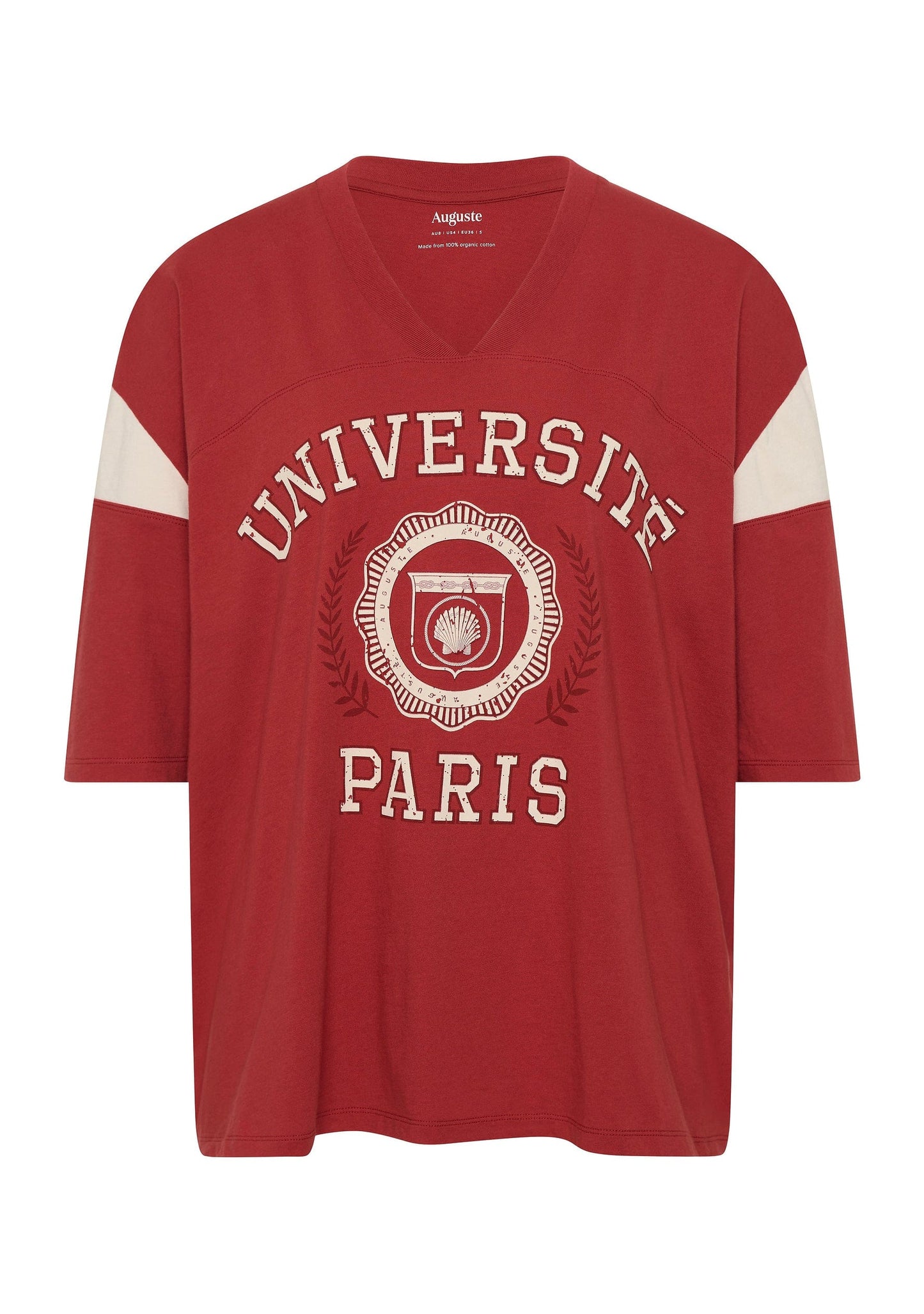 Auguste The Label University Oscar Tee (Red)