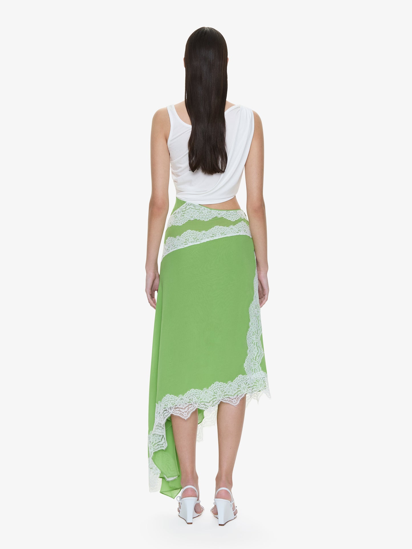 CHRISTOPHER ESBER Verve Twisted Tank Dress (White)