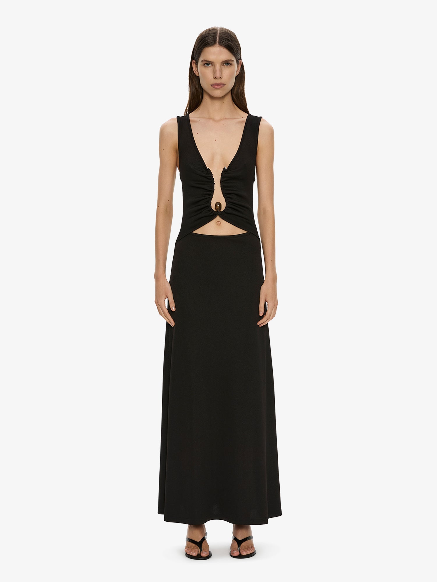 Image of Dresses. Product name - Aida Orbit Dress in Black colour by brand - CHRISTOPHER ESBER
