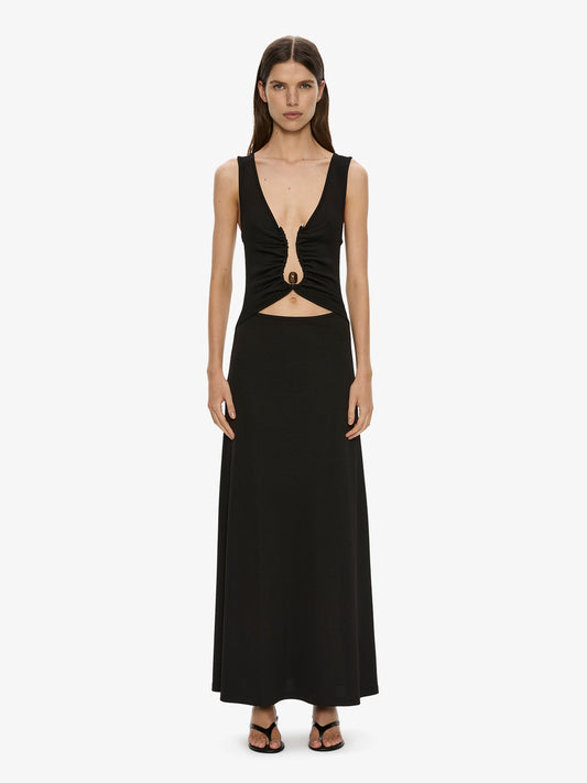 Image of Dresses. Product name - Aida Orbit Dress in Black colour by brand - CHRISTOPHER ESBER