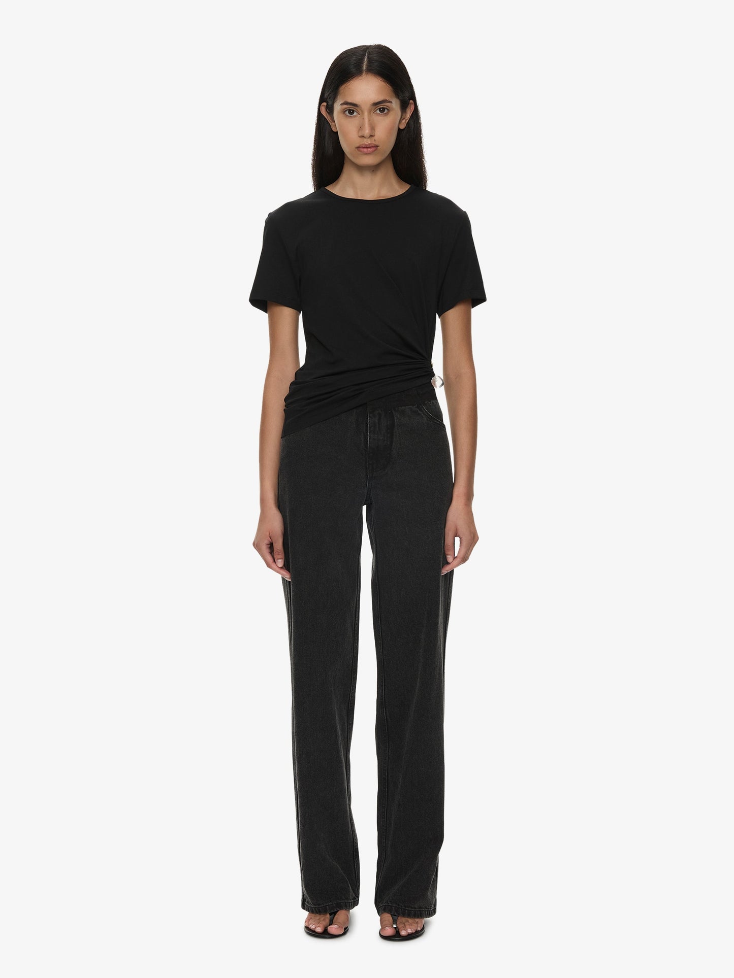 CHRISTOPHER ESBER Bree Quartz Tee (Black)