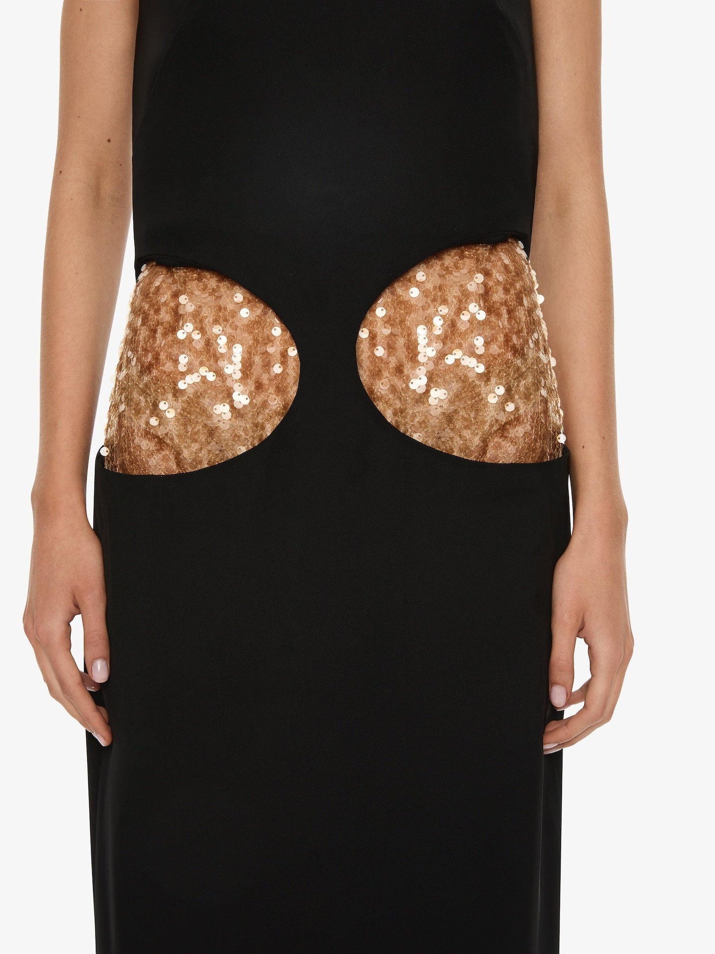 CHRISTOPHER ESBER Borough Strapless Gown (Black)