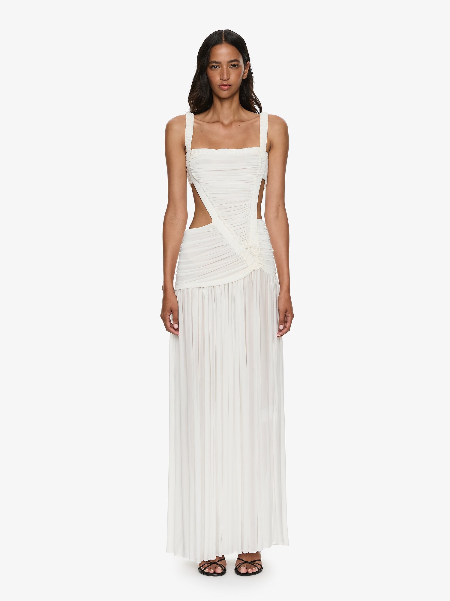 Image of Dresses. Productname: CHRISTOPHER ESBER Orion Separation Gown in White colour by brand - CHRISTOPHER ESBER