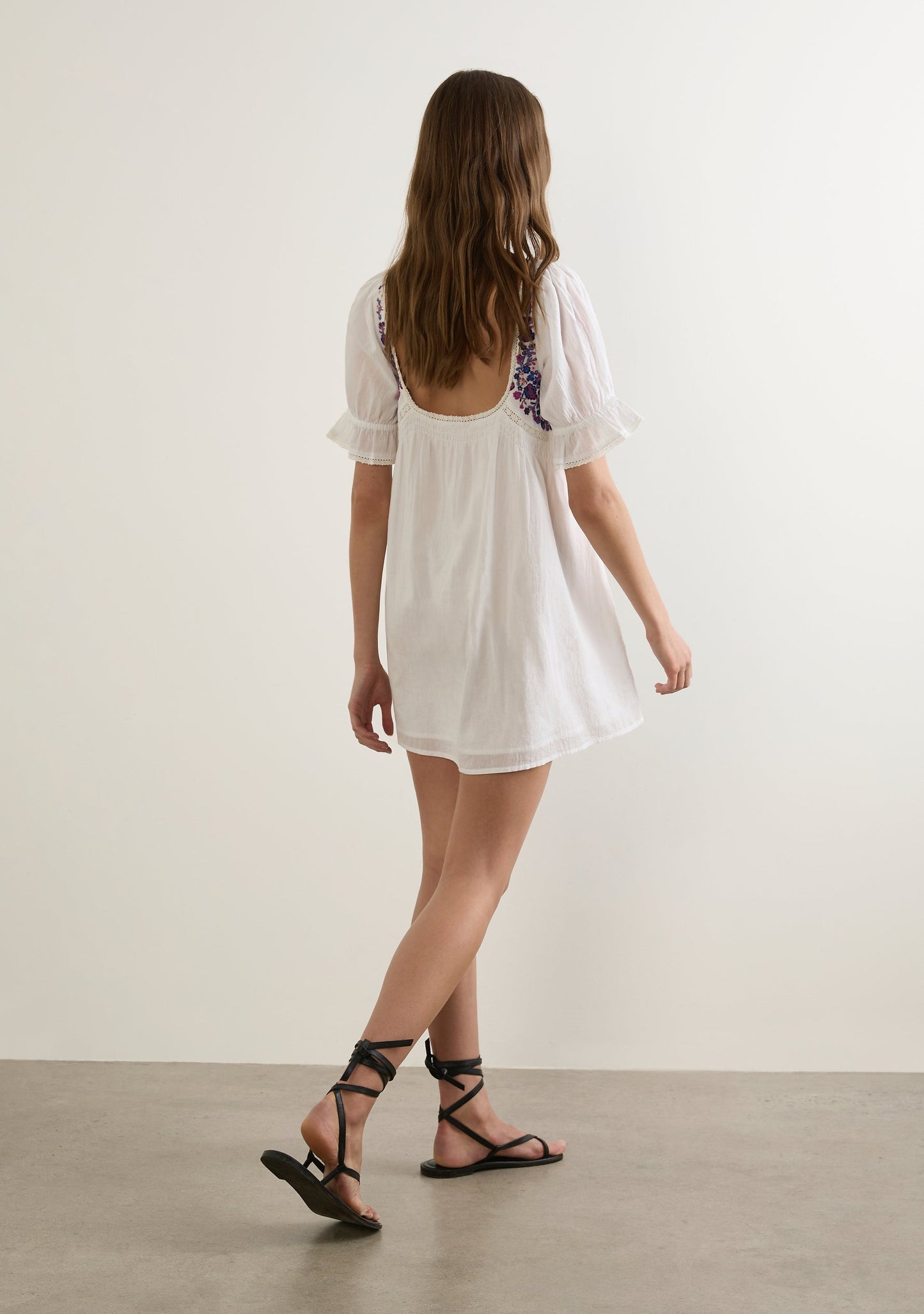 Auguste The Label Lana Mini Dress (White)
