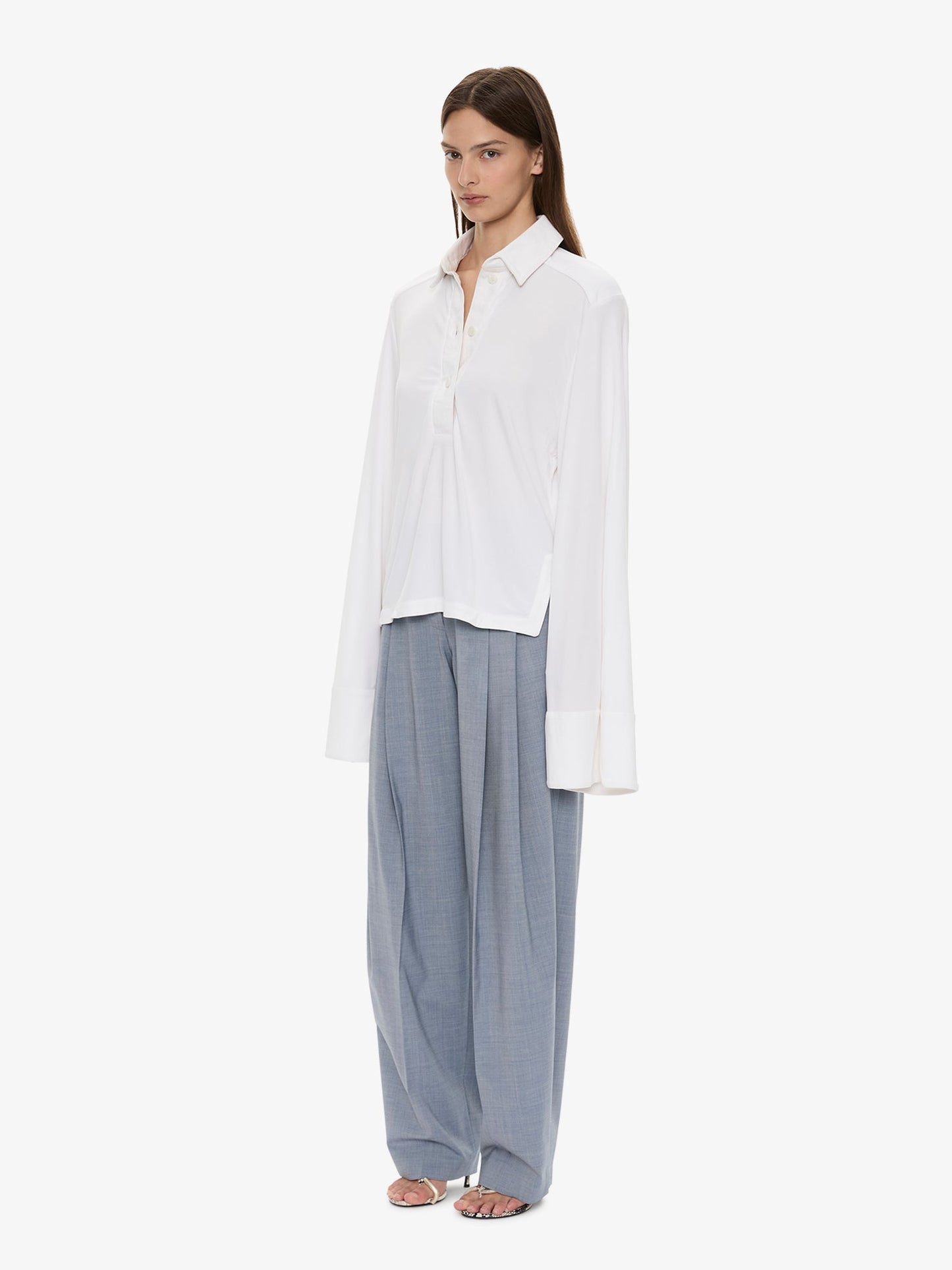 CHRISTOPHER ESBER Plinth Tailored Trouser (Lightwash)