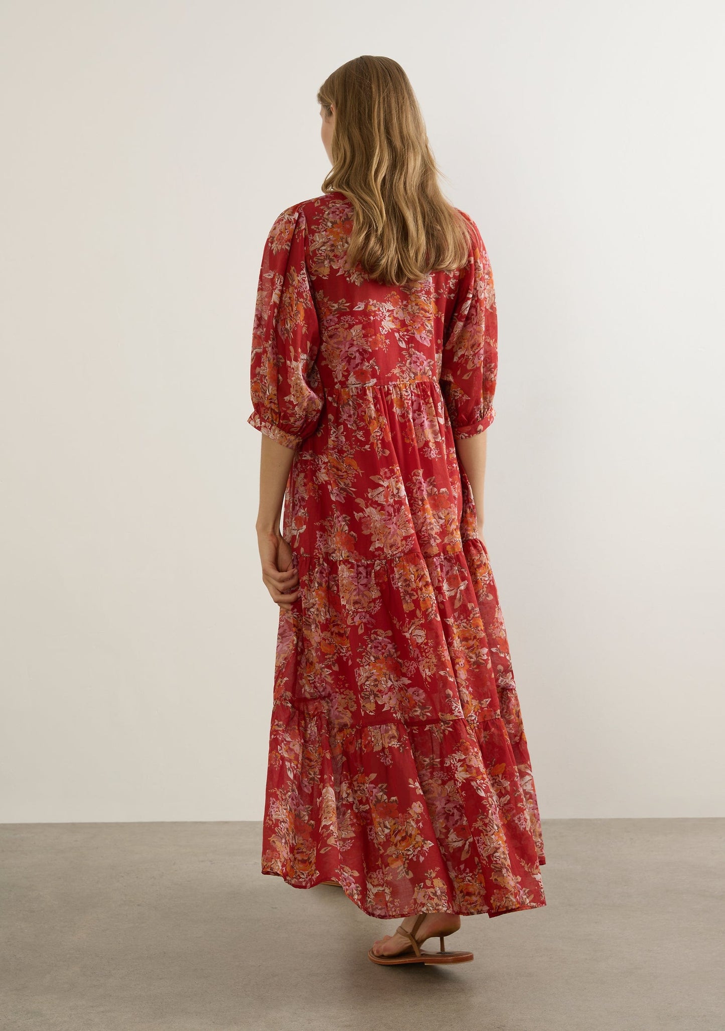 Auguste The Label Valley Maxi Dress (Red)