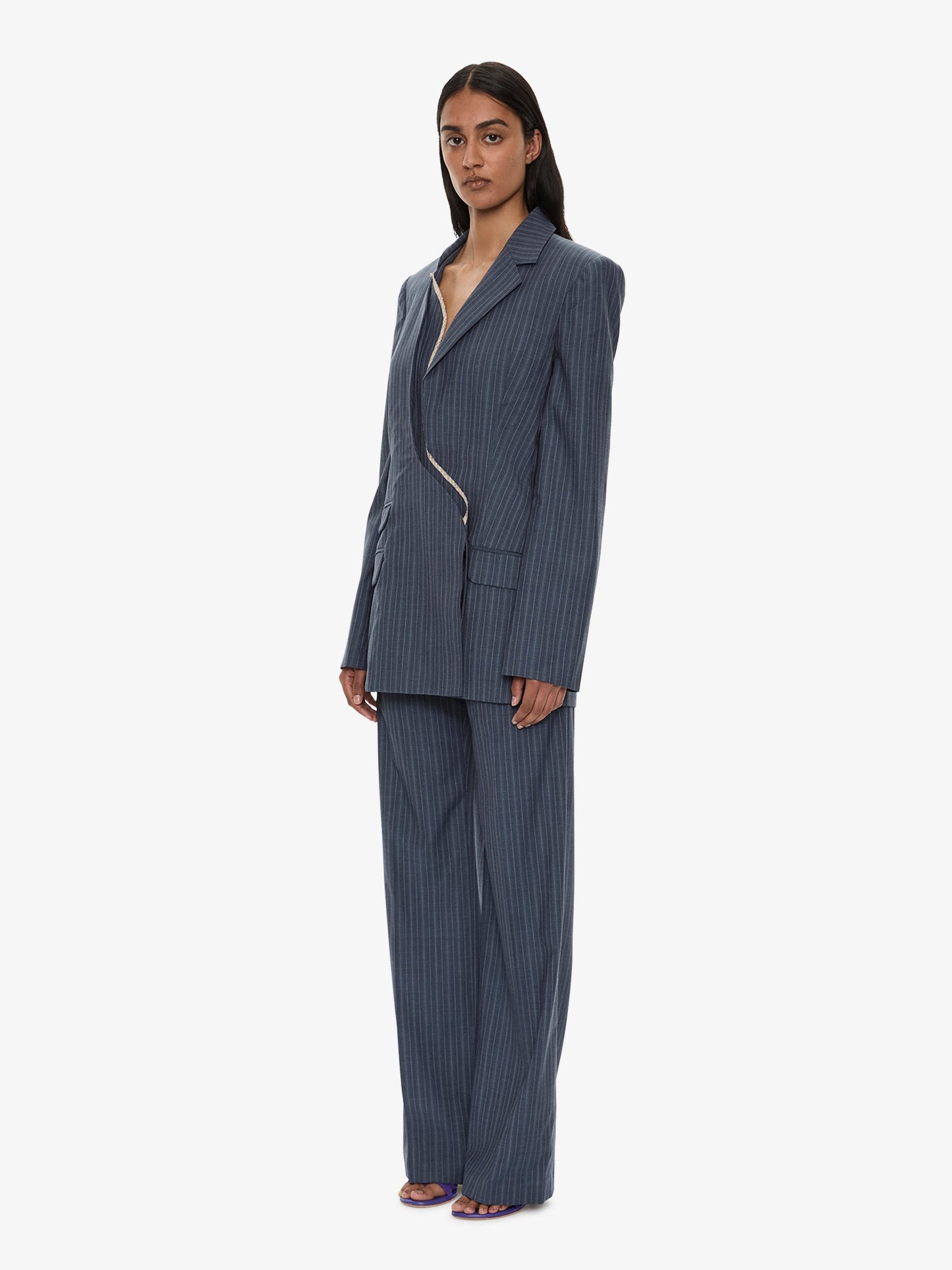 Christopher Esber Torrent Blazer (Pinstripe)