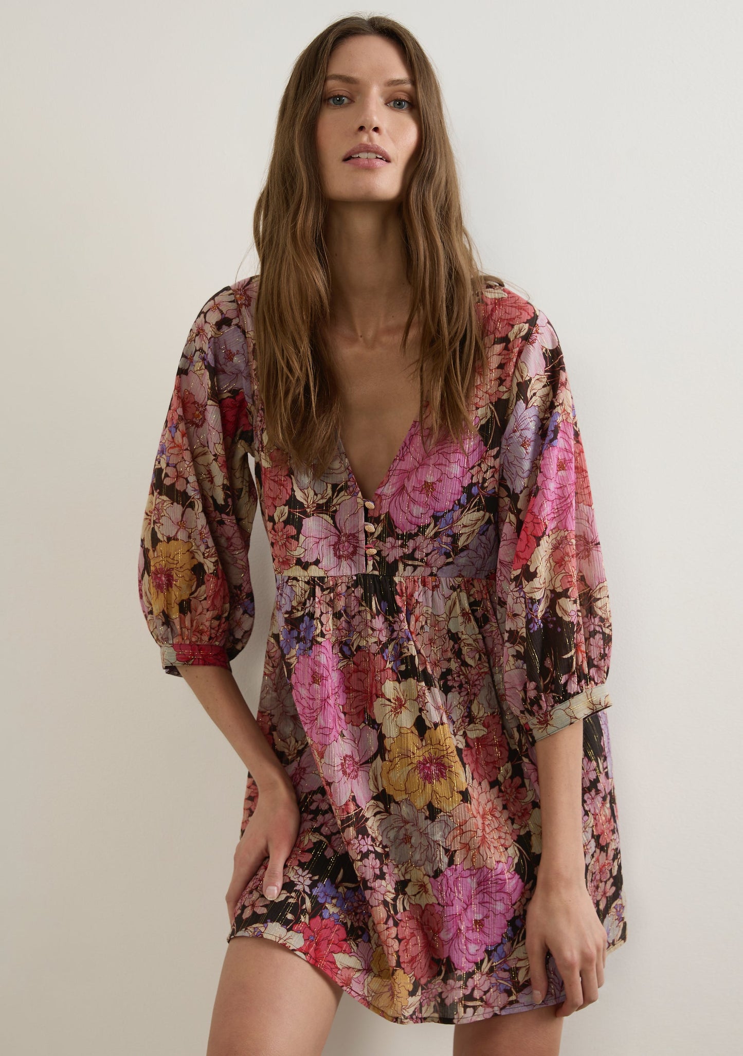 Auguste The Label Valley Mini Dress (Print)