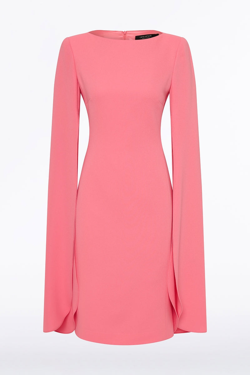 Carla Zampatti Rose Crepe Lovero Dress (Pink)
