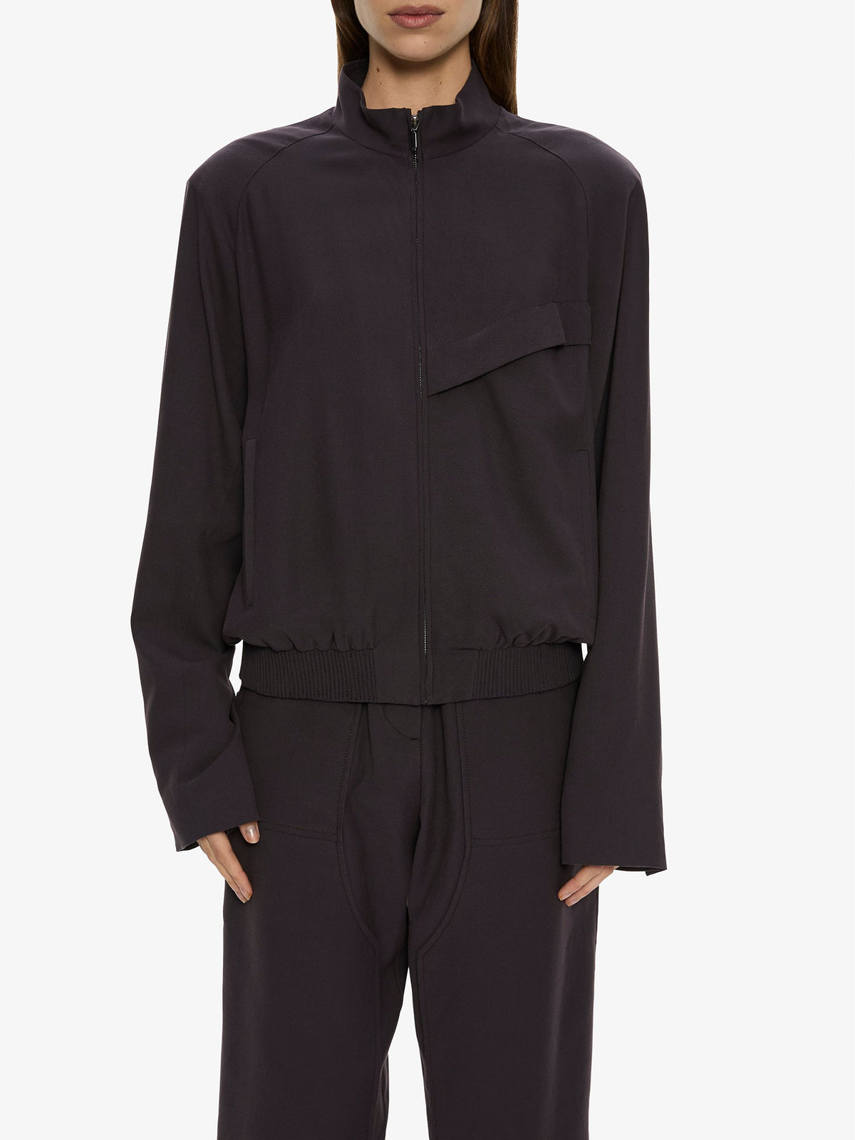 CHRISTOPHER ESBER Utility Twill Trouser (Eggplant)