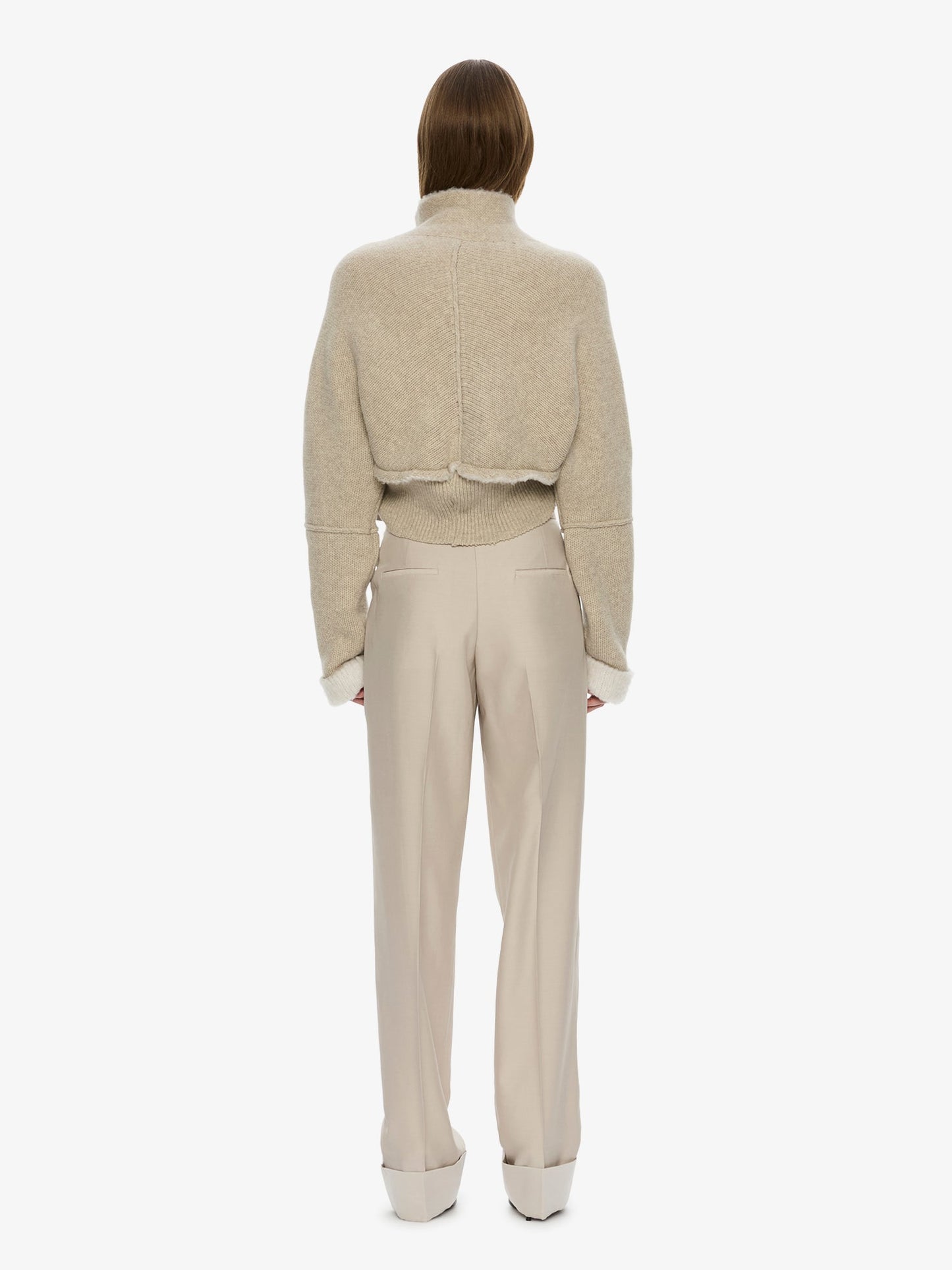 CHRISTOPHER ESBER Isolde Double Knit Jacket (White)