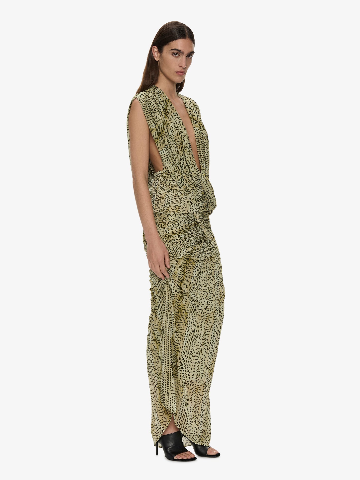 CHRISTOPHER ESBER Ripple Drape Top (Citrine)