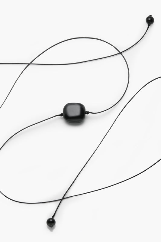 Image of Accessories. Product name - Eva Belt Black in colour by brand - Reliquia Jewellery