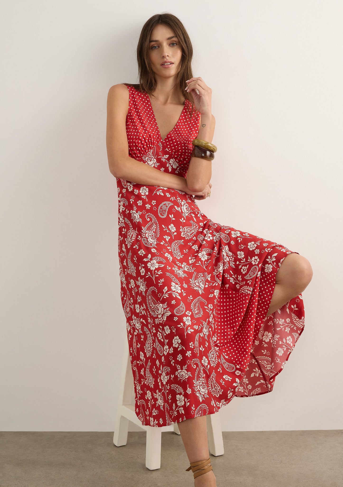 Auguste The Label Rochelle Midi Dress (Print)