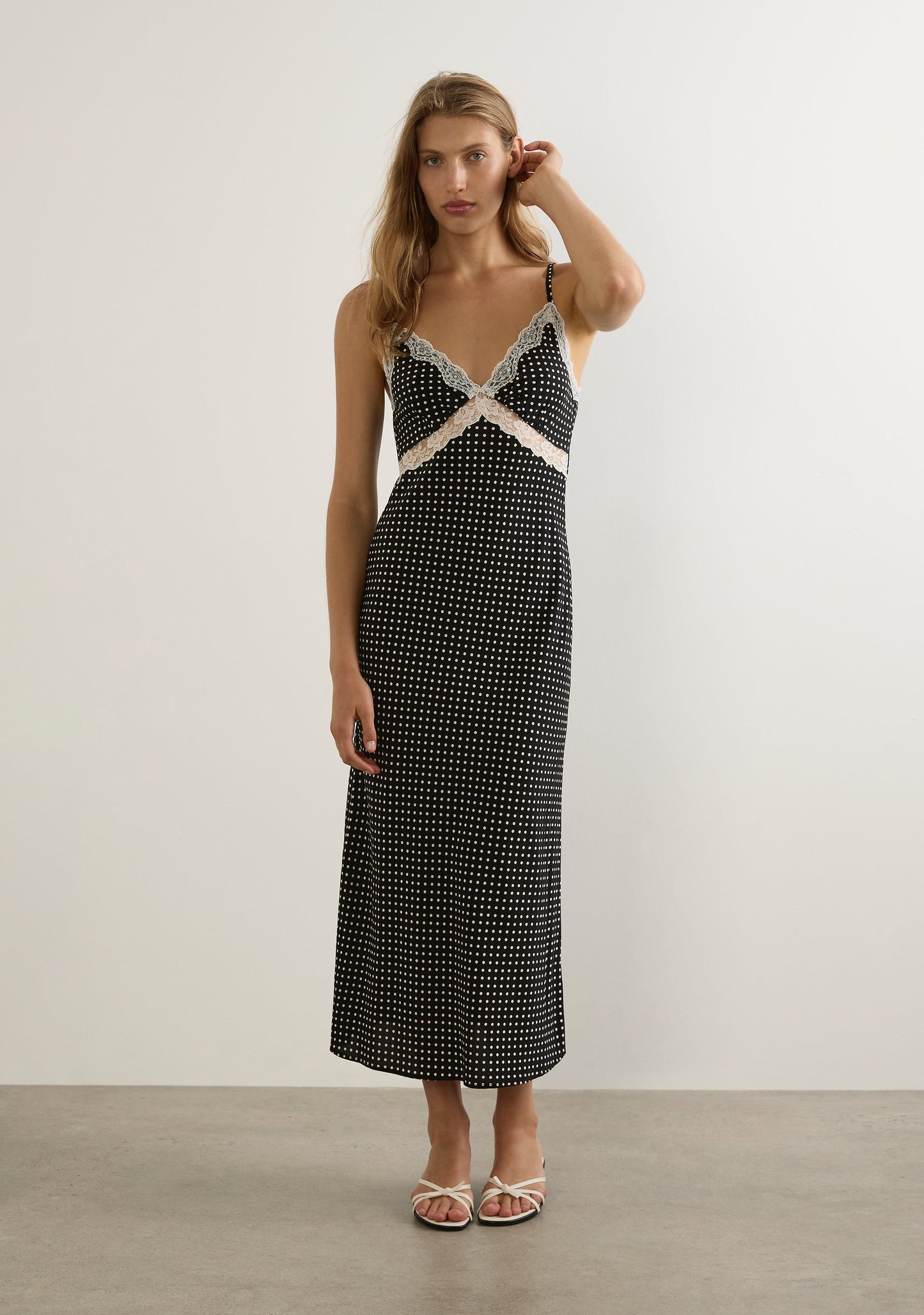 Auguste The Label Darlene Midi Dress (Black)