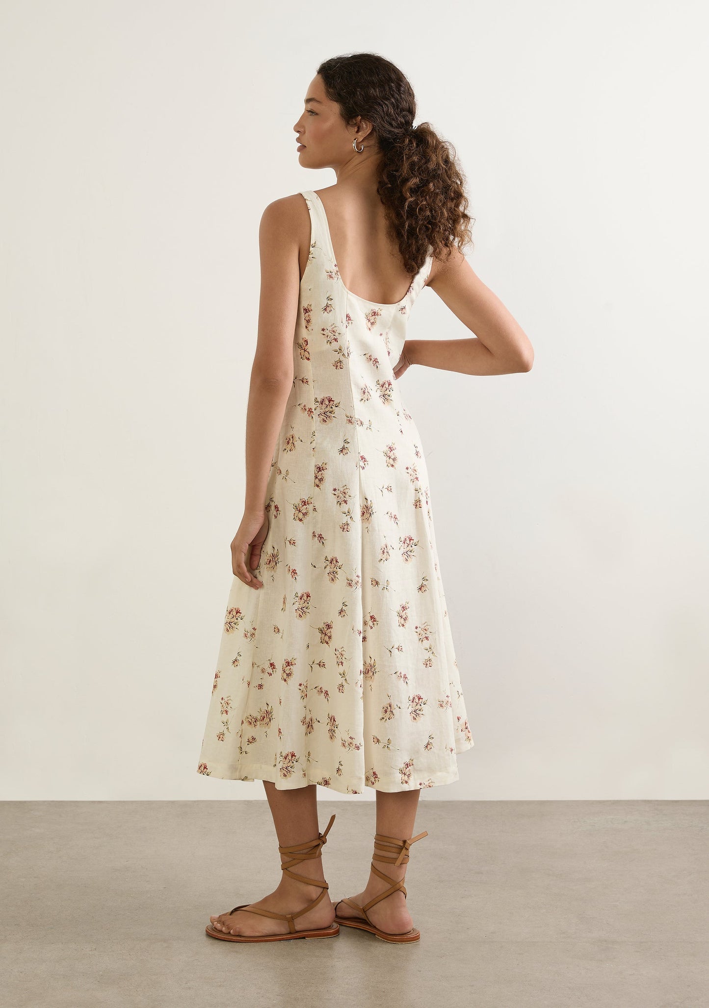 Auguste The Label Loren Midi Dress (Print)