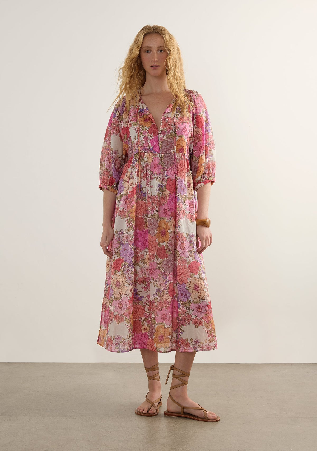 Image of Dresses. Productname: Auguste The Label Audrey Midi Dress in Print colour by brand - Auguste The Label