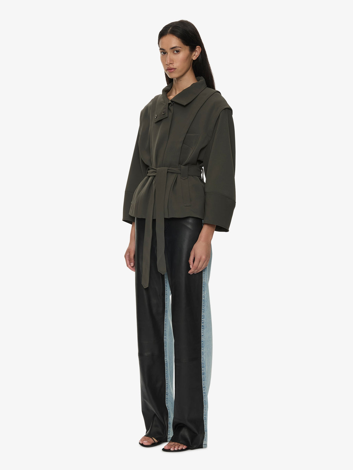 CHRISTOPHER ESBER Virelle Parapet Drift Jacket (Green)