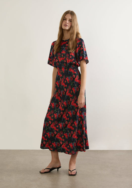 Image of Dresses. Productname: Auguste The Label Arlandria Midi Dress in Red colour by brand - Auguste The Label
