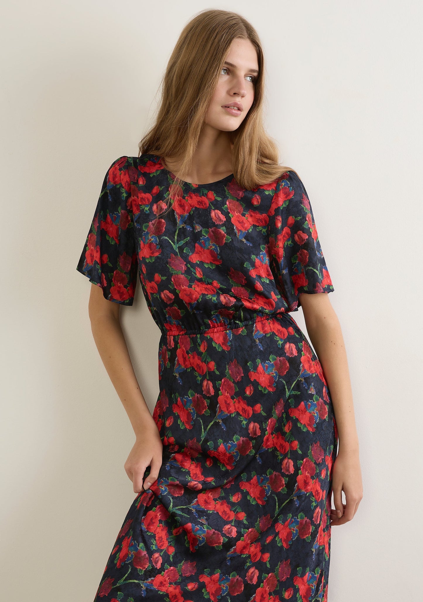 Auguste The Label Arlandria Midi Dress (Red)