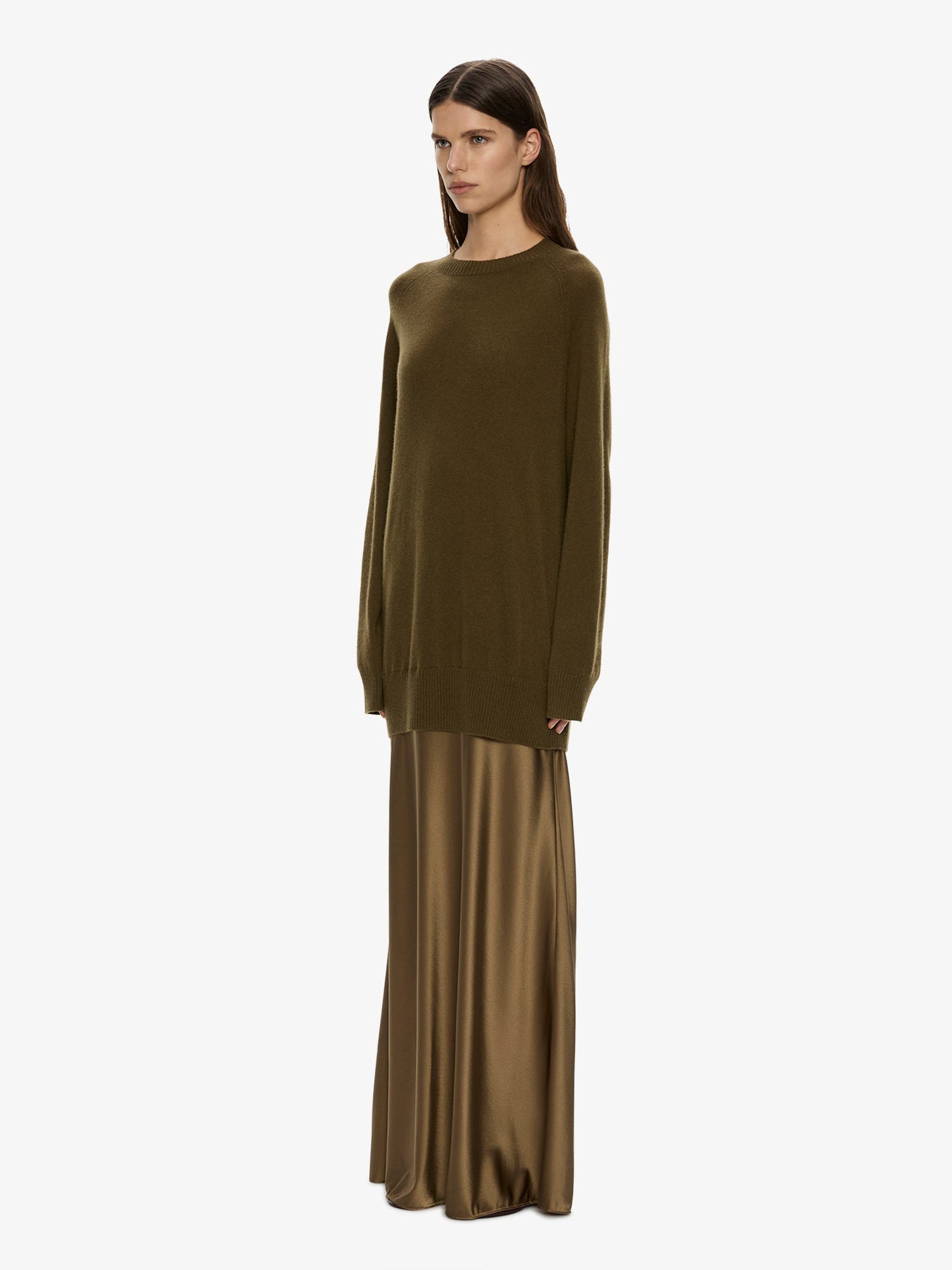 Embargo Monument Long Dress (Khaki)