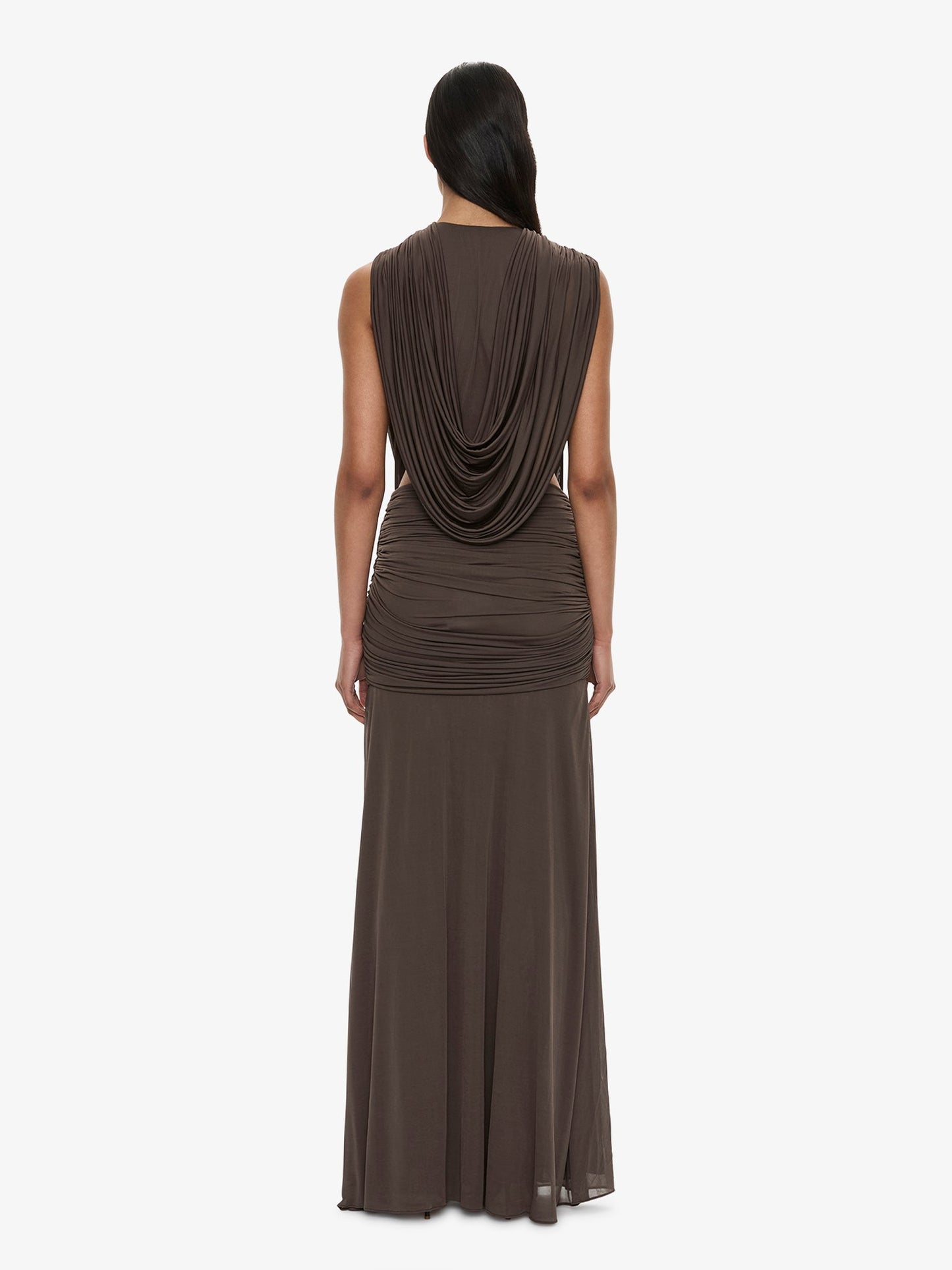 CHRISTOPHER ESBER Ripple Drape Gown (Husk)