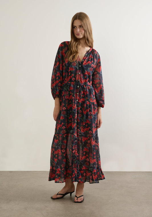 Auguste The Label Hadley Maxi Dress (Red)
