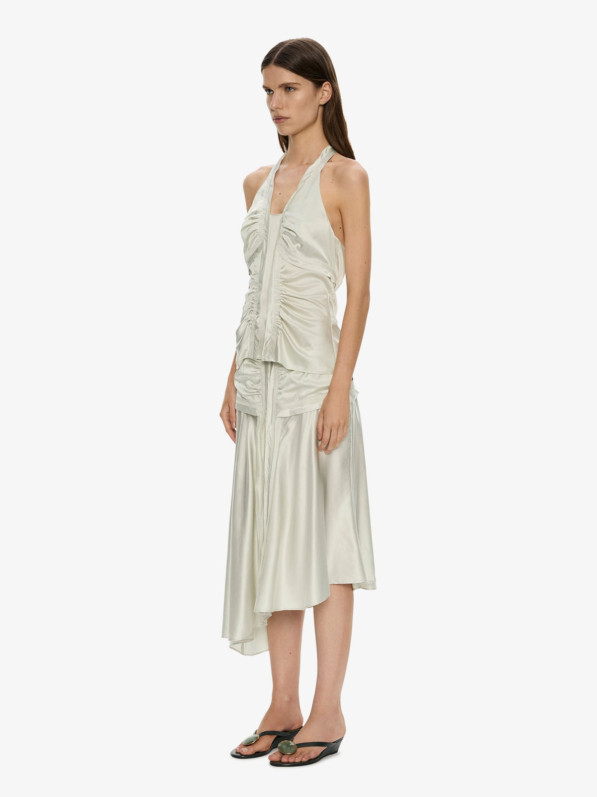 CHRISTOPHER ESBER Invert Silk Gwen Skirt (Mint)
