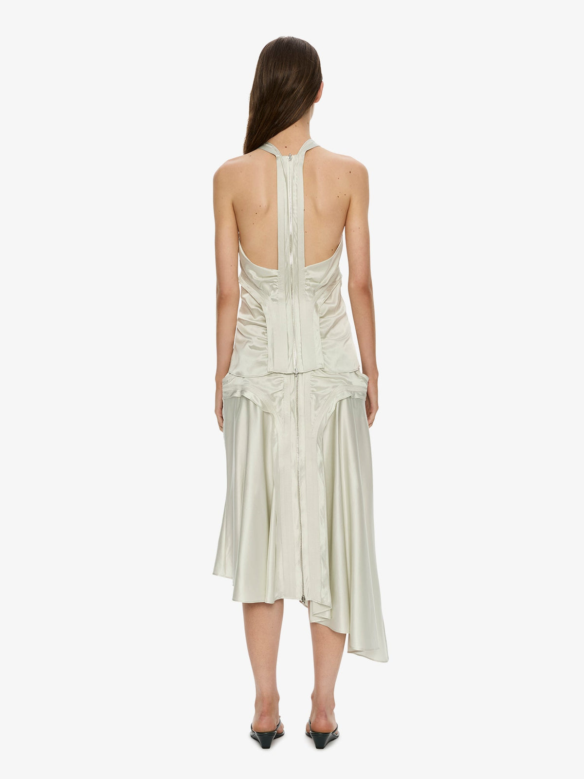 CHRISTOPHER ESBER Invert Silk Gwen Skirt (Mint)