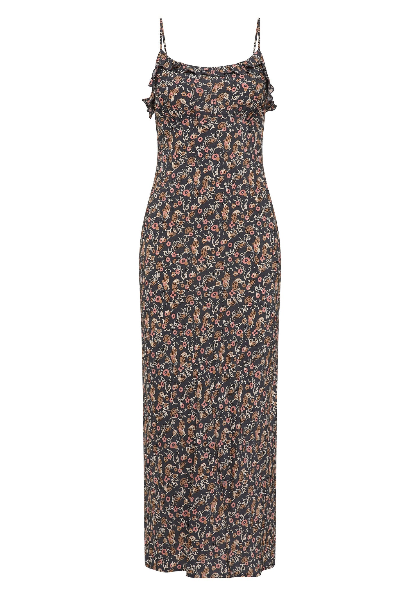 Auguste The Label Liss Midi Dress (Black)
