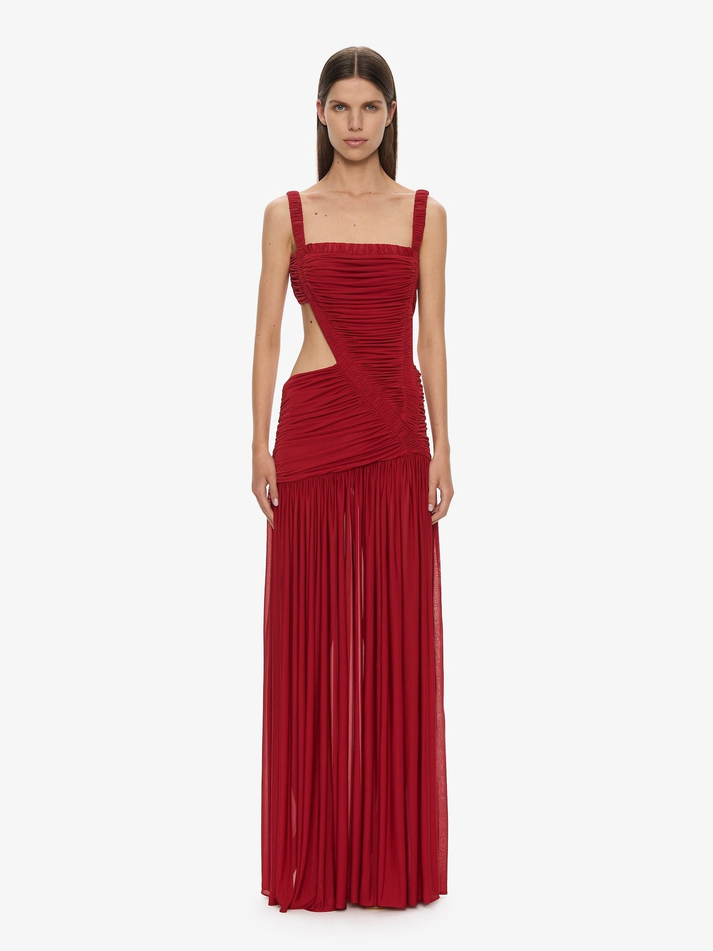 CHRISTOPHER ESBER Orion Separation Gown (Cranberry)