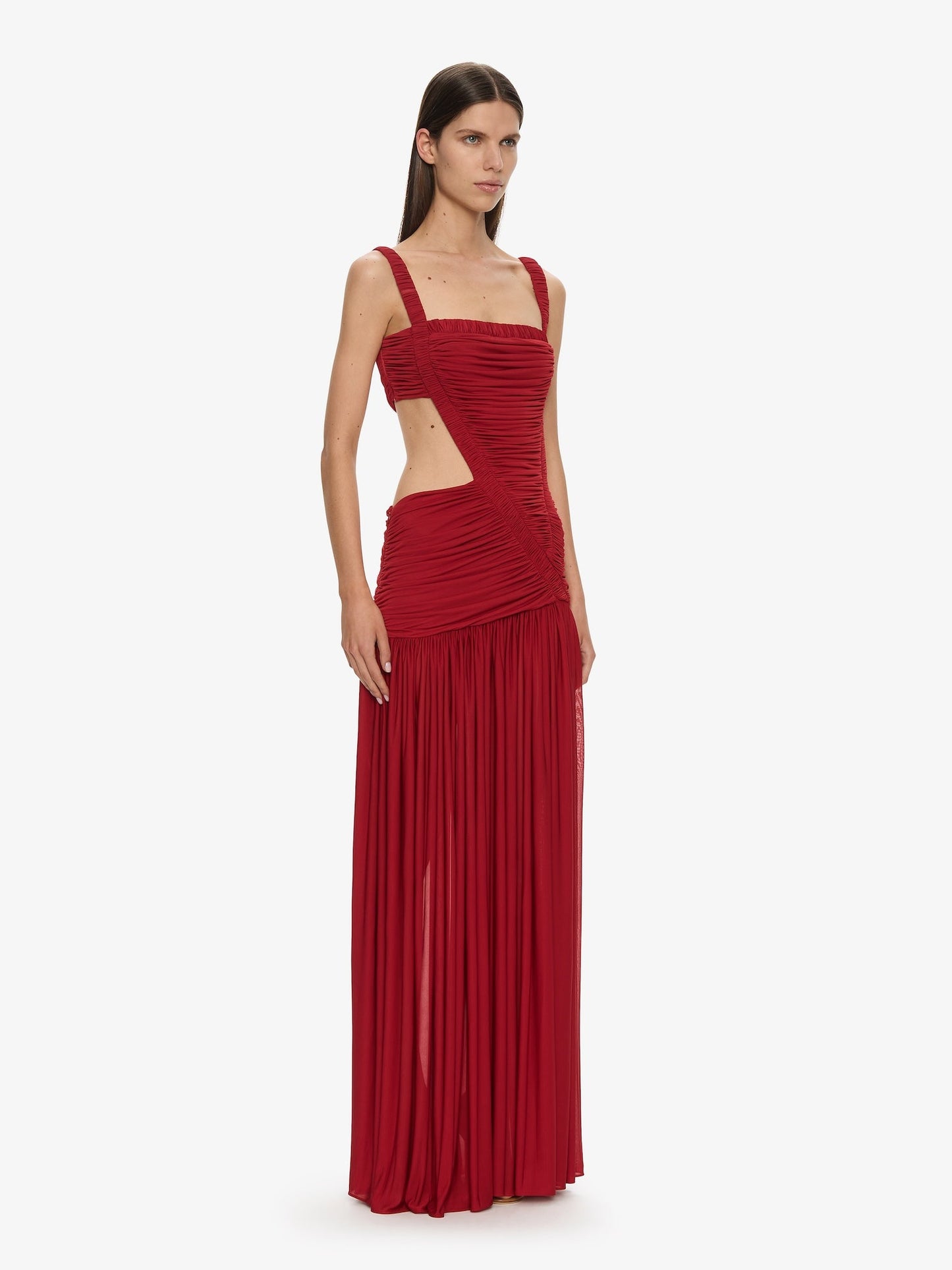 CHRISTOPHER ESBER Orion Separation Gown (Cranberry)