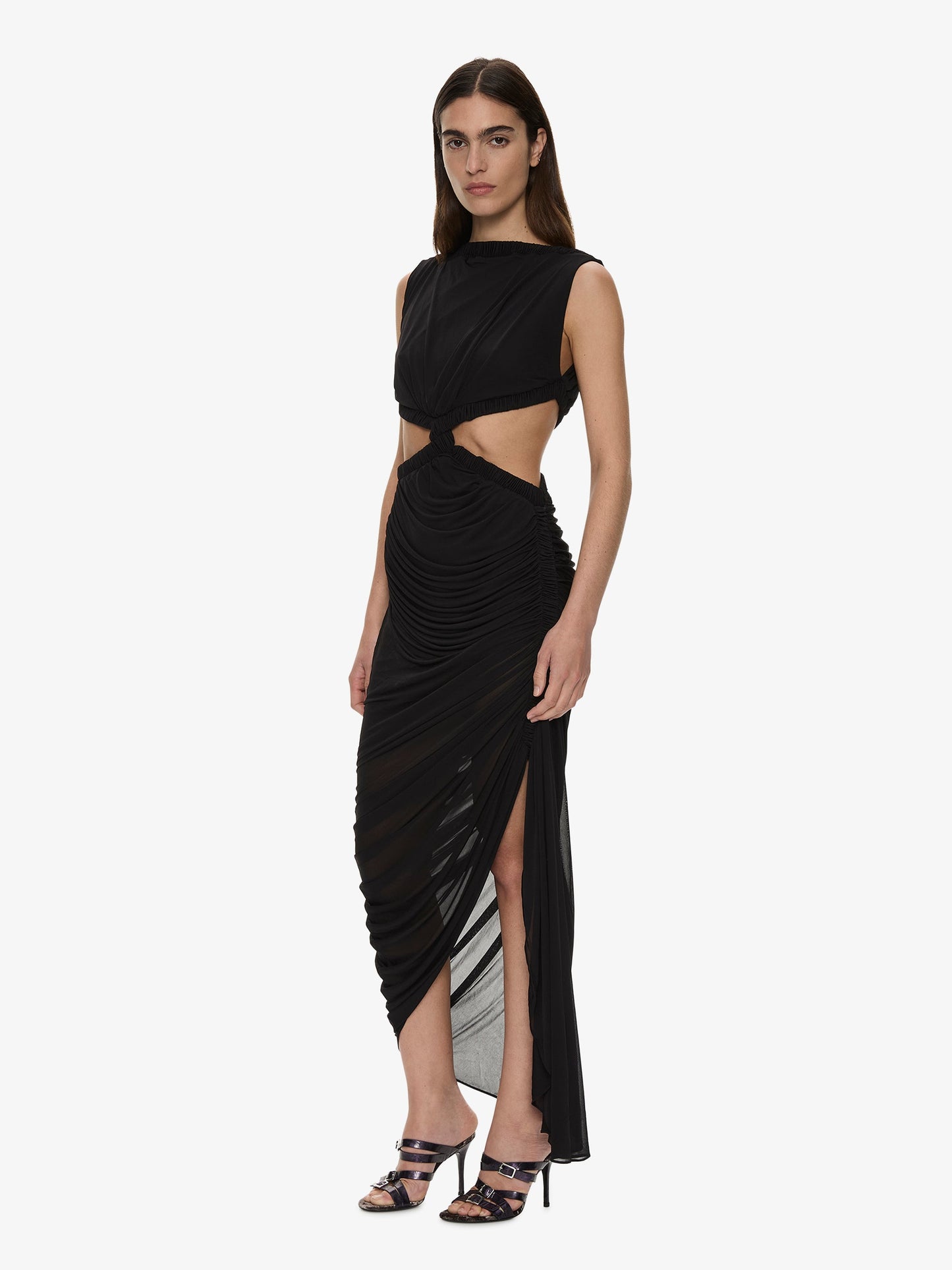 CHRISTOPHER ESBER Theia Separation Dress (Black)