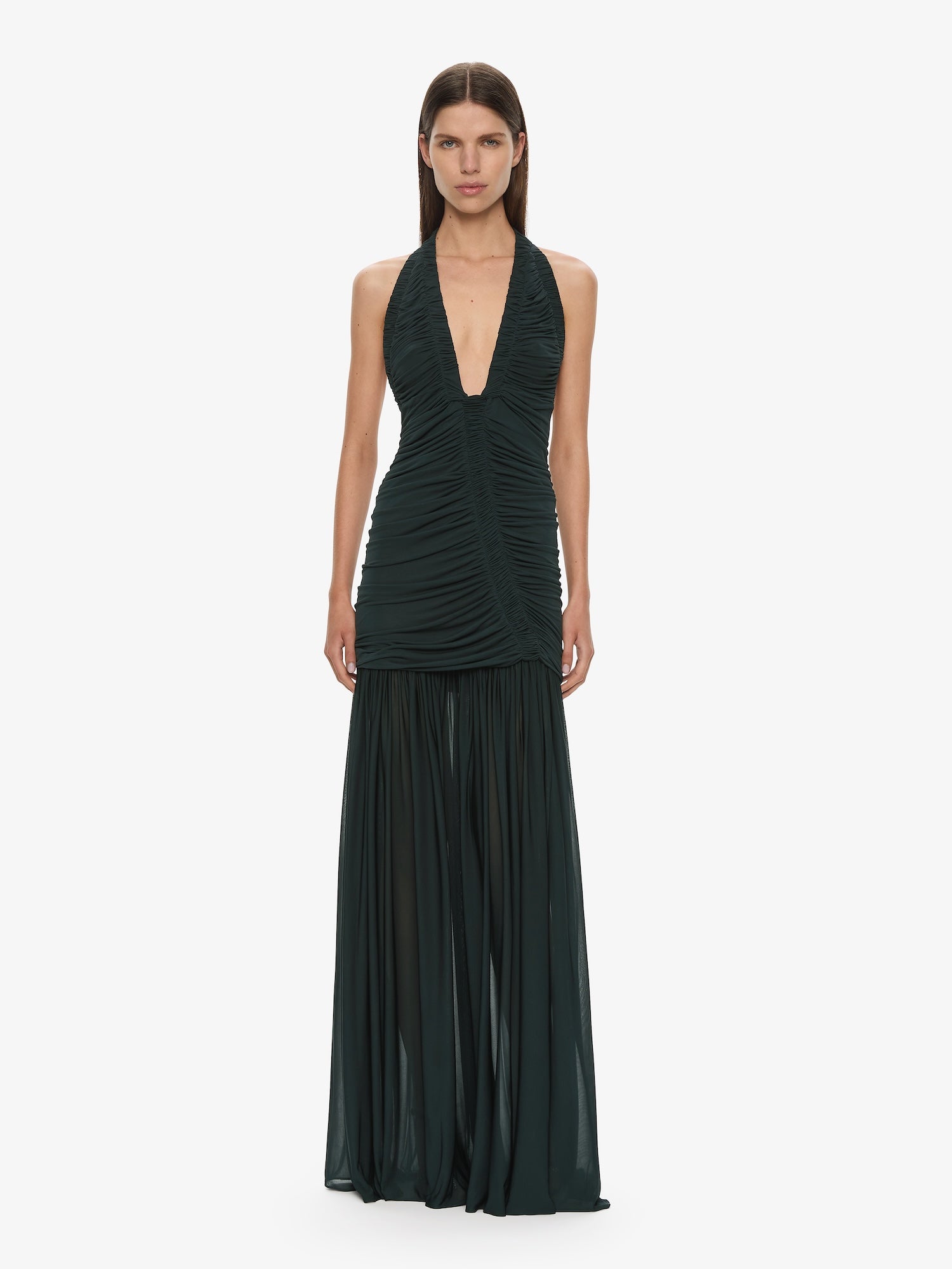 Image of Dresses. Productname: CHRISTOPHER ESBER Orion Gown in Liquorice colour by brand - CHRISTOPHER ESBER