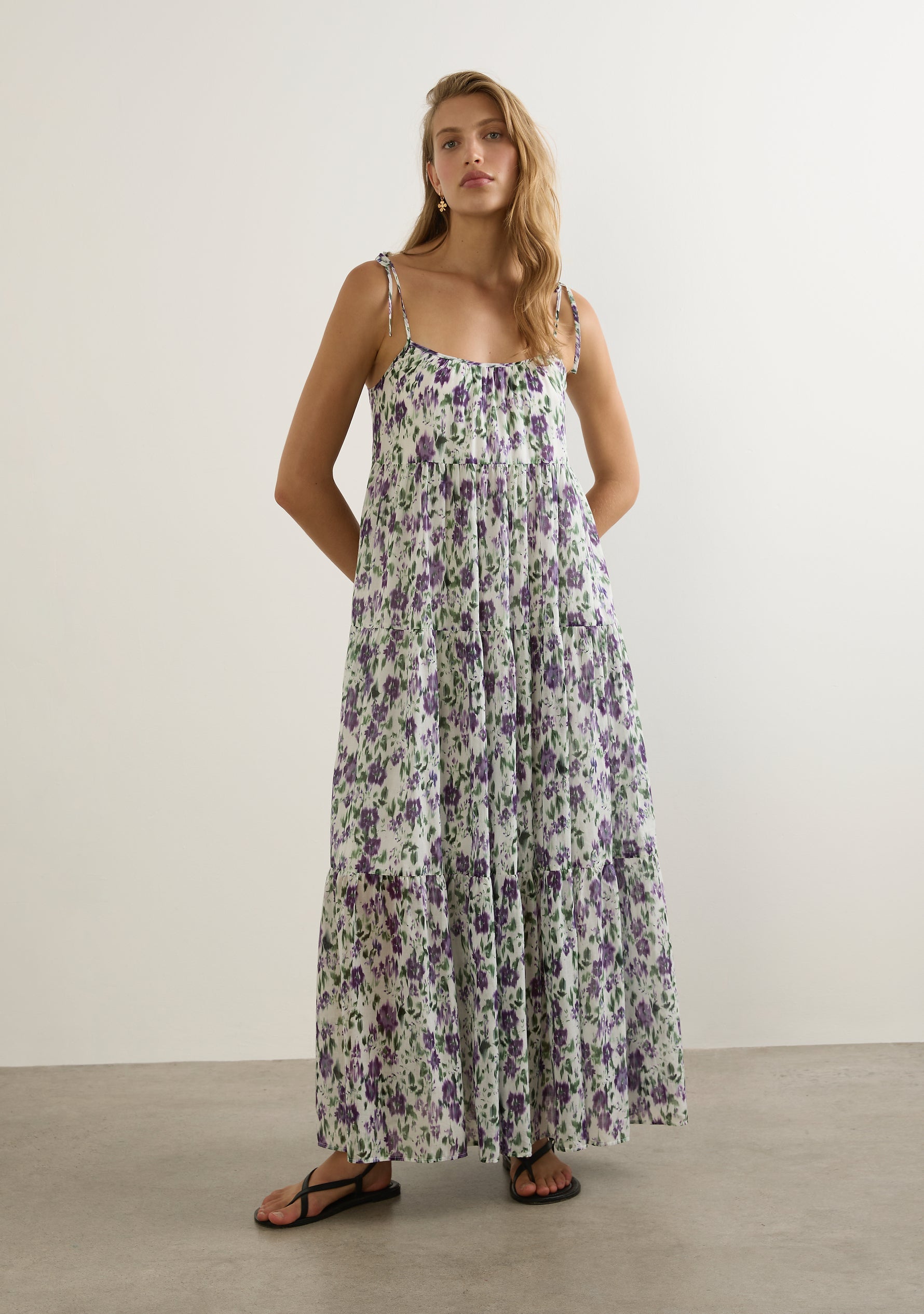 Image of Dresses. Productname: Auguste The Label Clemence Maxi Dress in Green colour by brand - Auguste The Label