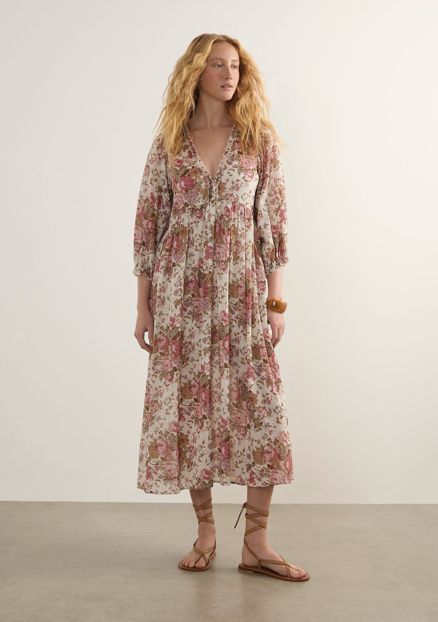 Image of Dresses. Productname: Auguste The Label Estella Midi Dress in Print colour by brand - Auguste The Label