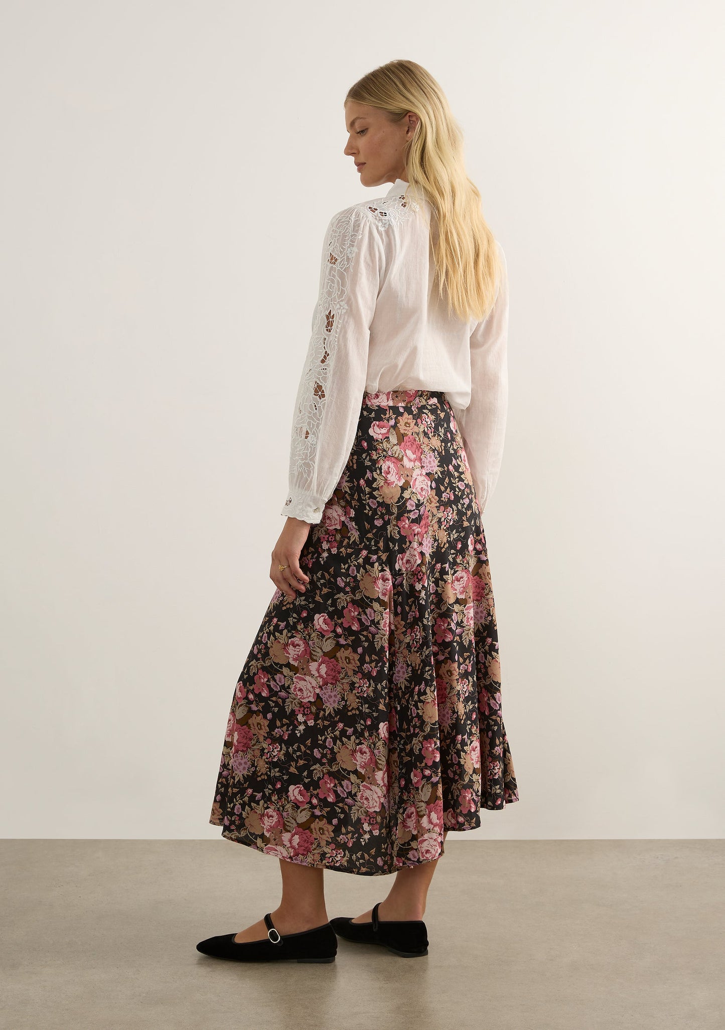 Auguste The Label Dion Maxi Skirt (Black)